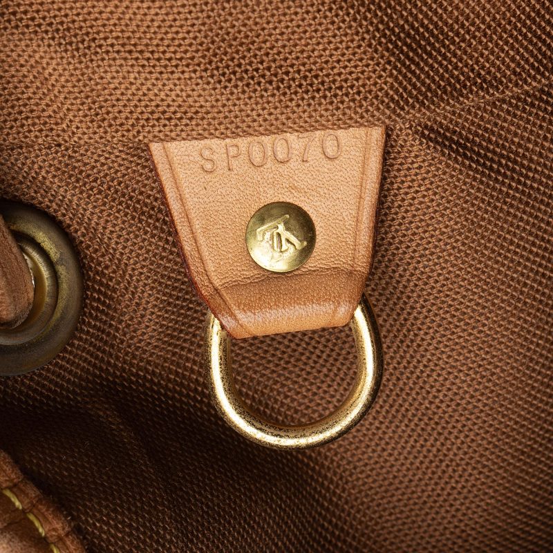 Louis Vuitton Vintage Monogram Canvas Montsouris MM Backpack (SHF-KhKN2W) - Image 5
