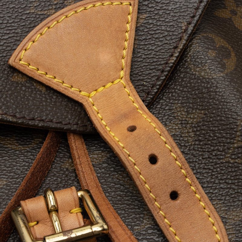 Louis Vuitton Vintage Monogram Canvas Montsouris MM Backpack (SHF-KhKN2W) - Image 9
