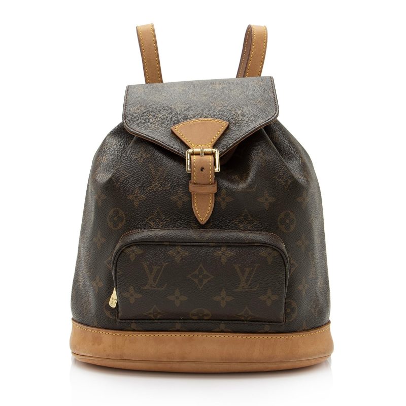 Louis Vuitton Vintage Monogram Canvas Montsouris MM Backpack (SHF-KhKN2W) - Image 20