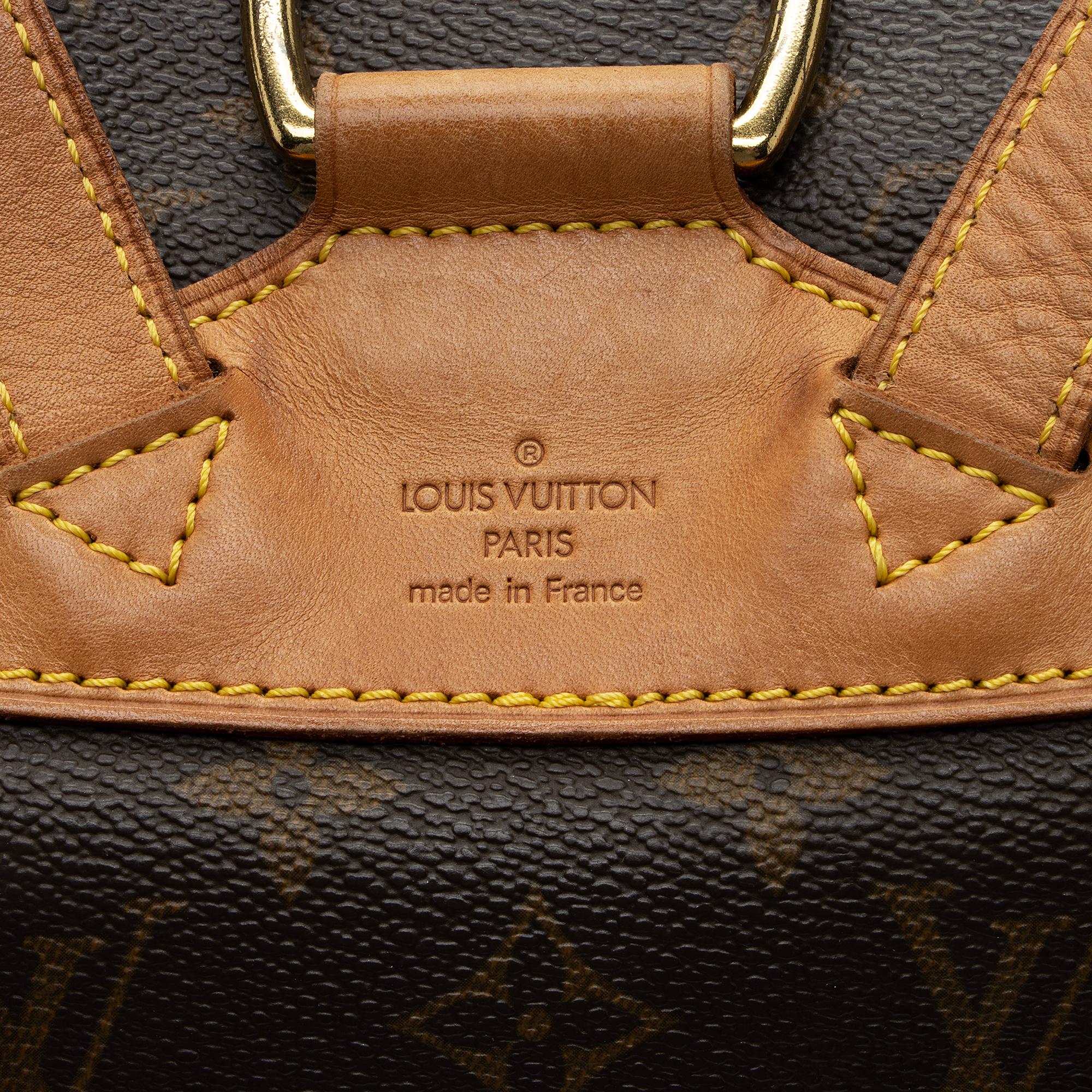 Louis Vuitton Vintage Monogram Canvas Montsouris MM Backpack (SHF-KhKN2W) - Image 7
