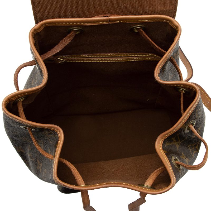 Louis Vuitton Vintage Monogram Canvas Montsouris MM Backpack (SHF-EUGvQe) - Image 6