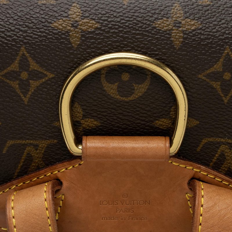 Louis Vuitton Vintage Monogram Canvas Montsouris MM Backpack (SHF-EUGvQe) - Image 8