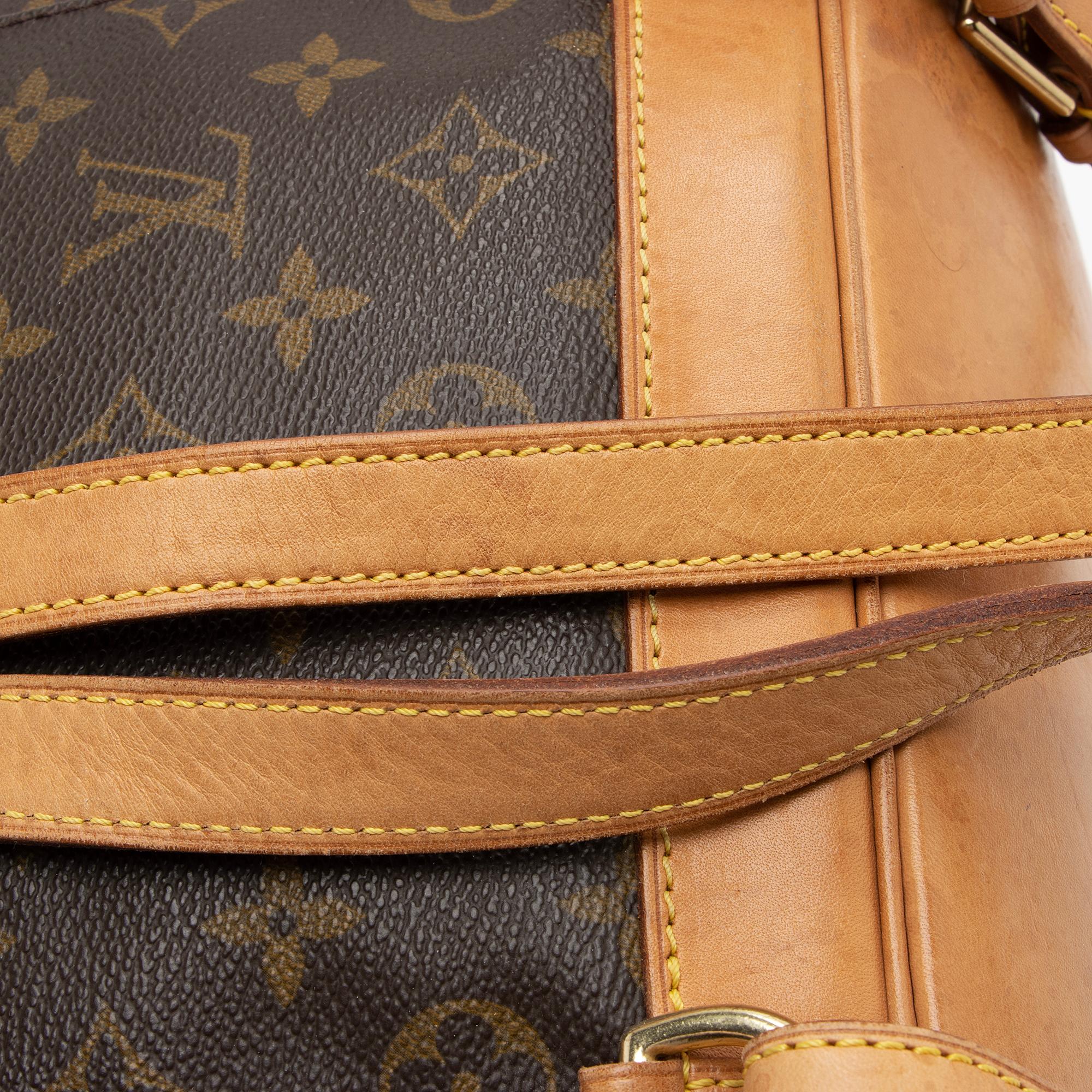 Louis Vuitton Vintage Monogram Canvas Montsouris MM Backpack (SHF-VoIk07) - Image 12