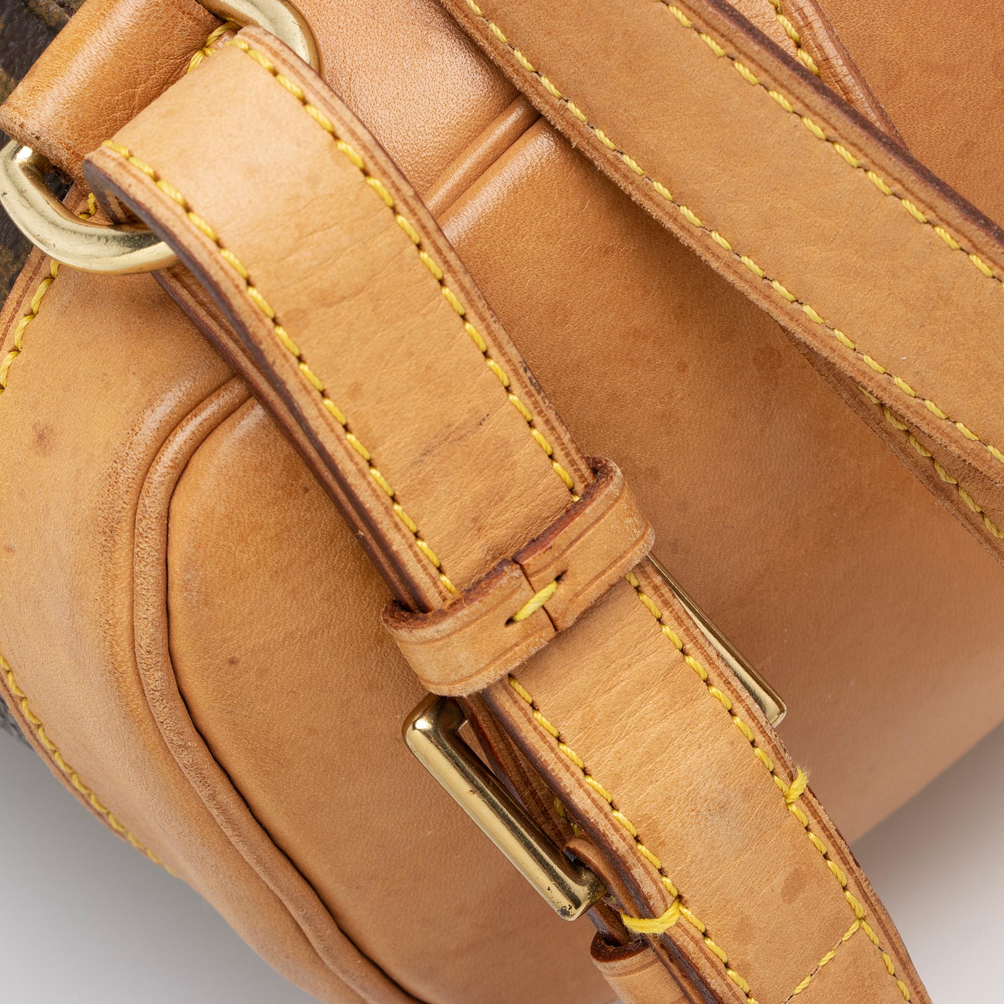 Louis Vuitton Vintage Monogram Canvas Montsouris MM Backpack (SHF-VoIk07) - Image 13