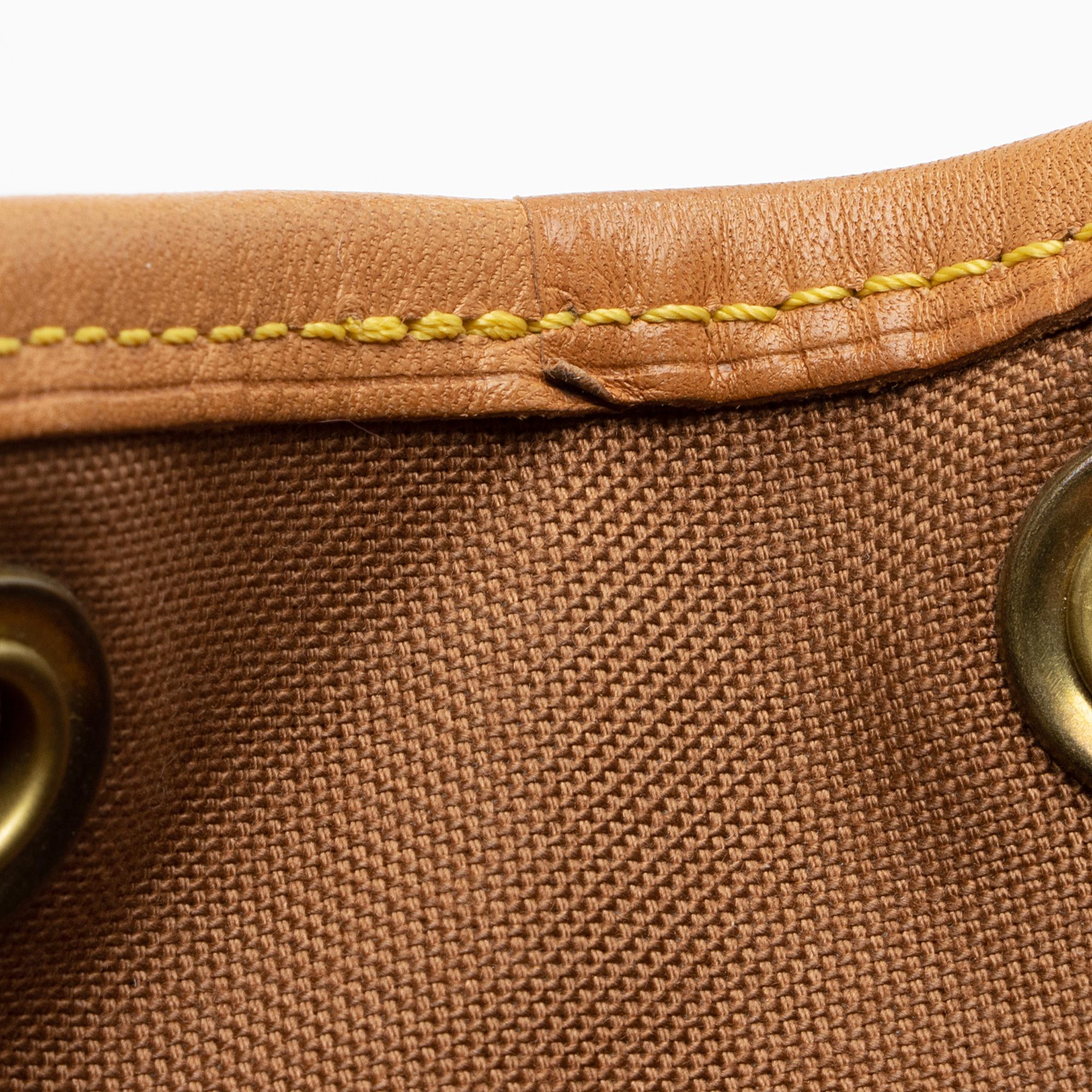 Louis Vuitton Vintage Monogram Canvas Montsouris MM Backpack (SHF-VoIk07) - Image 14
