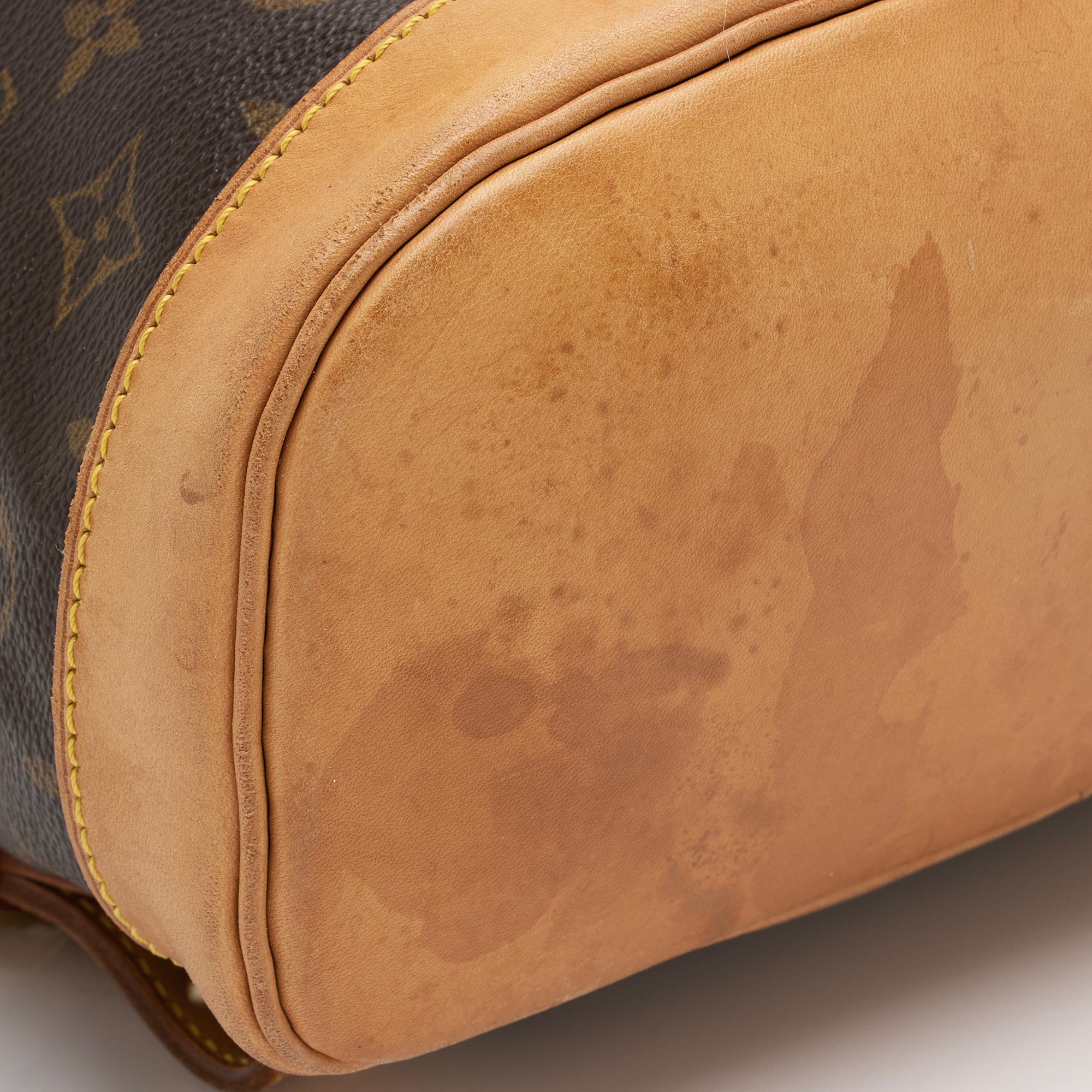 Louis Vuitton Vintage Monogram Canvas Montsouris MM Backpack (SHF-VoIk07) - Image 16