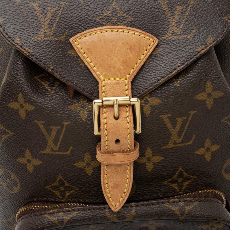 Louis Vuitton Vintage Monogram Canvas Montsouris MM Backpack (SHF-rQuQek) - Image 8