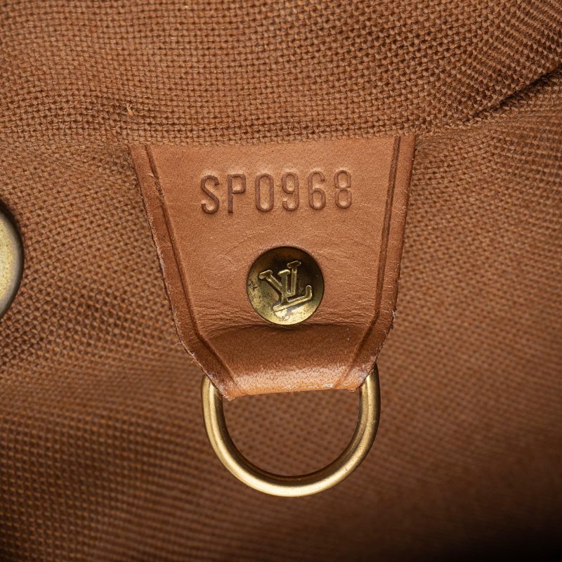 Louis Vuitton Vintage Monogram Canvas Montsouris MM Backpack (SHF-rQuQek) - Image 5