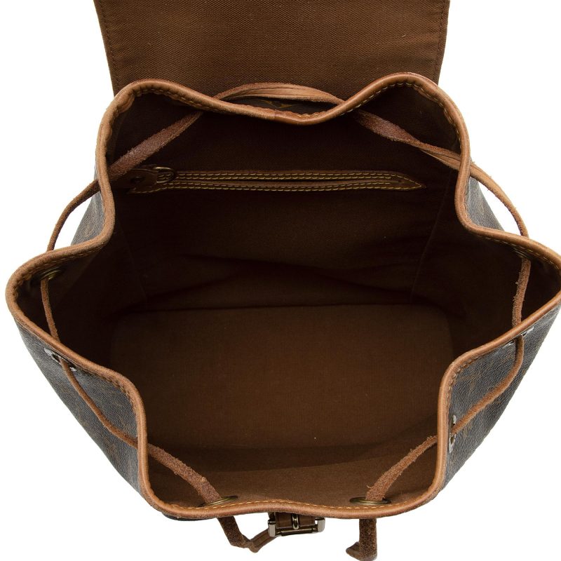 Louis Vuitton Vintage Monogram Canvas Montsouris MM Backpack (SHF-rQuQek) - Image 6