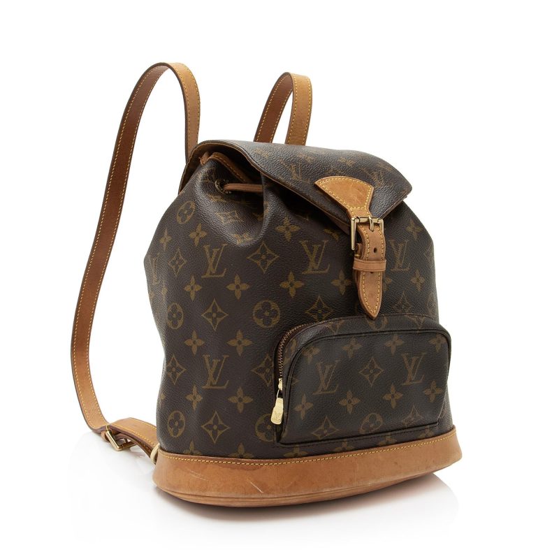 Louis Vuitton Vintage Monogram Canvas Montsouris MM Backpack (SHF-rQuQek)