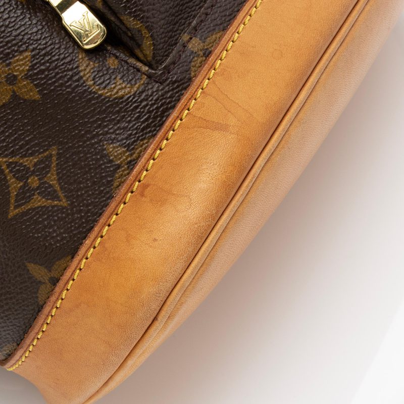 Louis Vuitton Vintage Monogram Canvas Montsouris MM Backpack (SHF-PqfA4Z) - Image 17