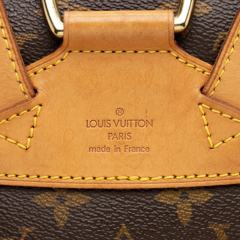 Louis Vuitton Vintage Monogram Canvas Montsouris MM Backpack (SHF-PqfA4Z) - Image 7