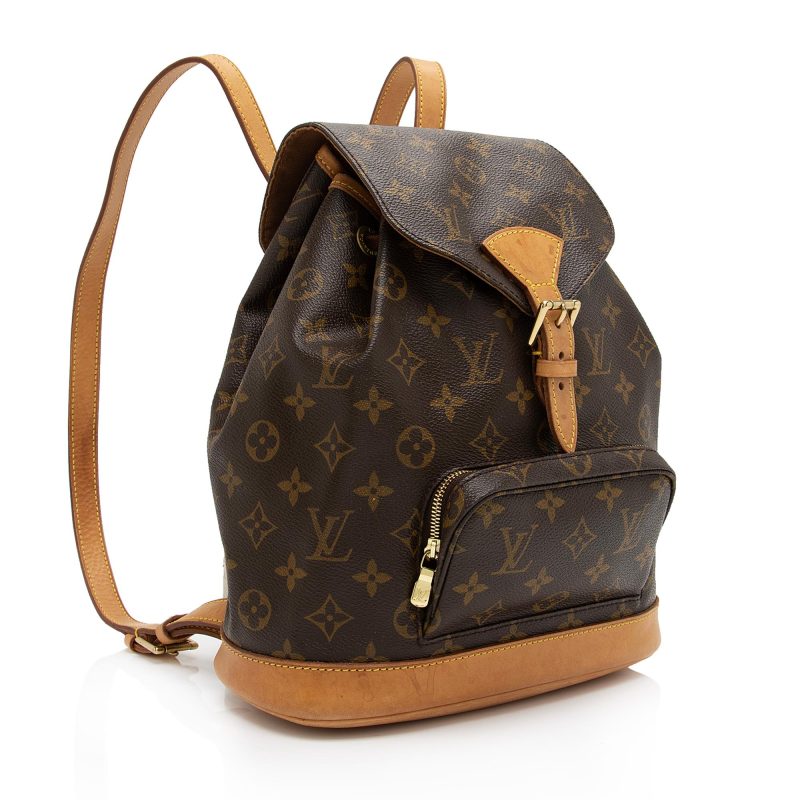 Louis Vuitton Vintage Monogram Canvas Montsouris MM Backpack (SHF-PqfA4Z)
