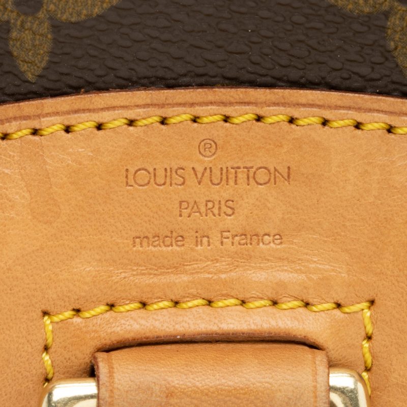 Louis Vuitton Vintage Monogram Canvas Montsouris PM Backpack (SHF-23758) - Image 7
