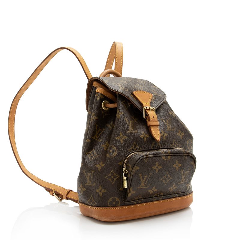 Louis Vuitton Vintage Monogram Canvas Montsouris PM Backpack (SHF-23758)