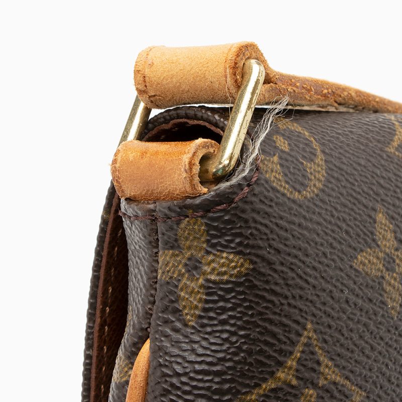 Louis Vuitton Vintage Monogram Canvas Musette Salsa Shoulder Bag (SHF-20492) - Image 12