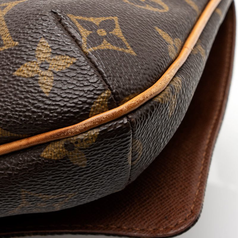 Louis Vuitton Vintage Monogram Canvas Musette Tango Shoulder Bag (SHF-20339) - Image 14