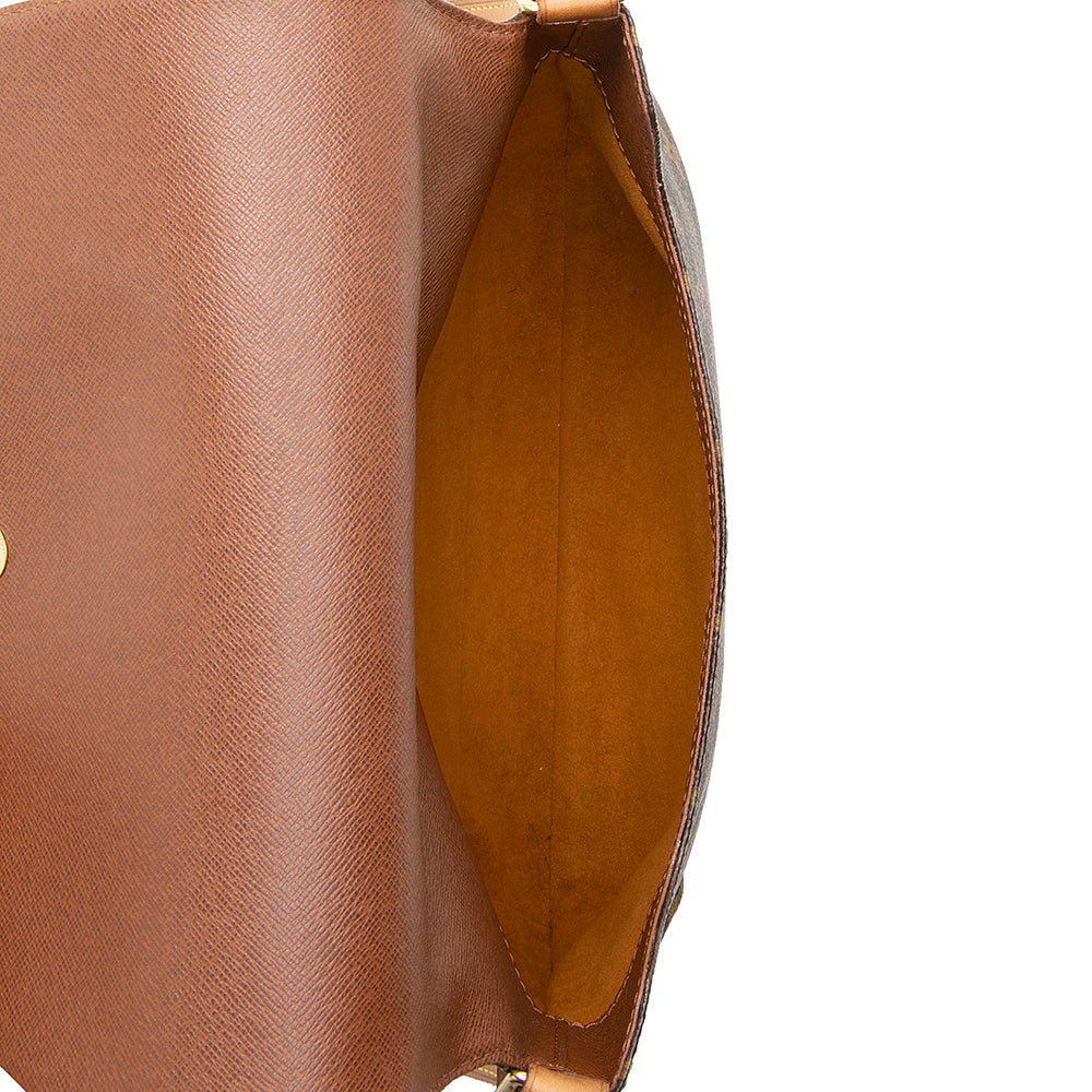 Louis Vuitton Vintage Monogram Canvas Musette Tango Shoulder Bag (SHF-20339) - Image 6