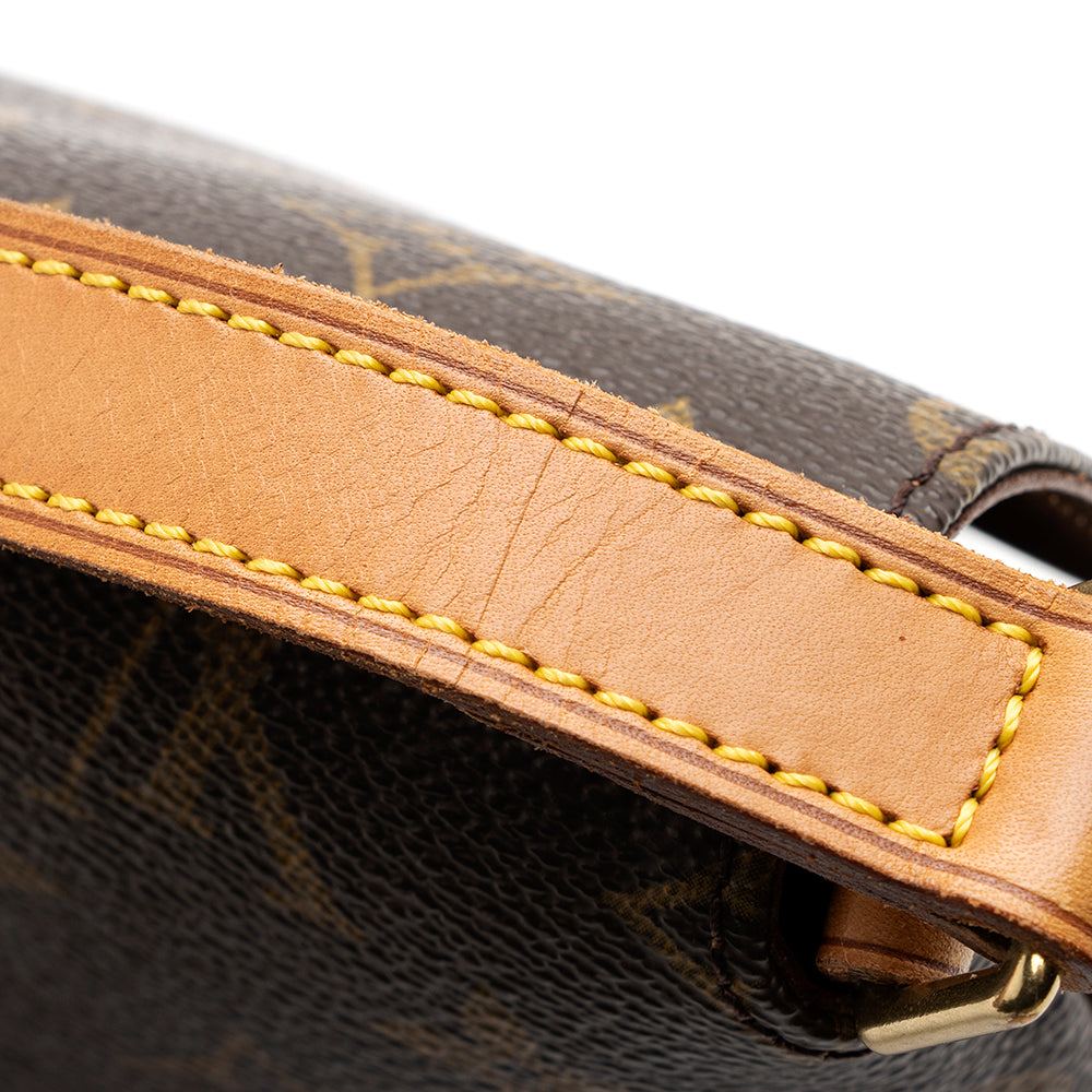 Louis Vuitton Vintage Monogram Canvas Musette Tango Shoulder Bag (SHF-20340) - Image 13