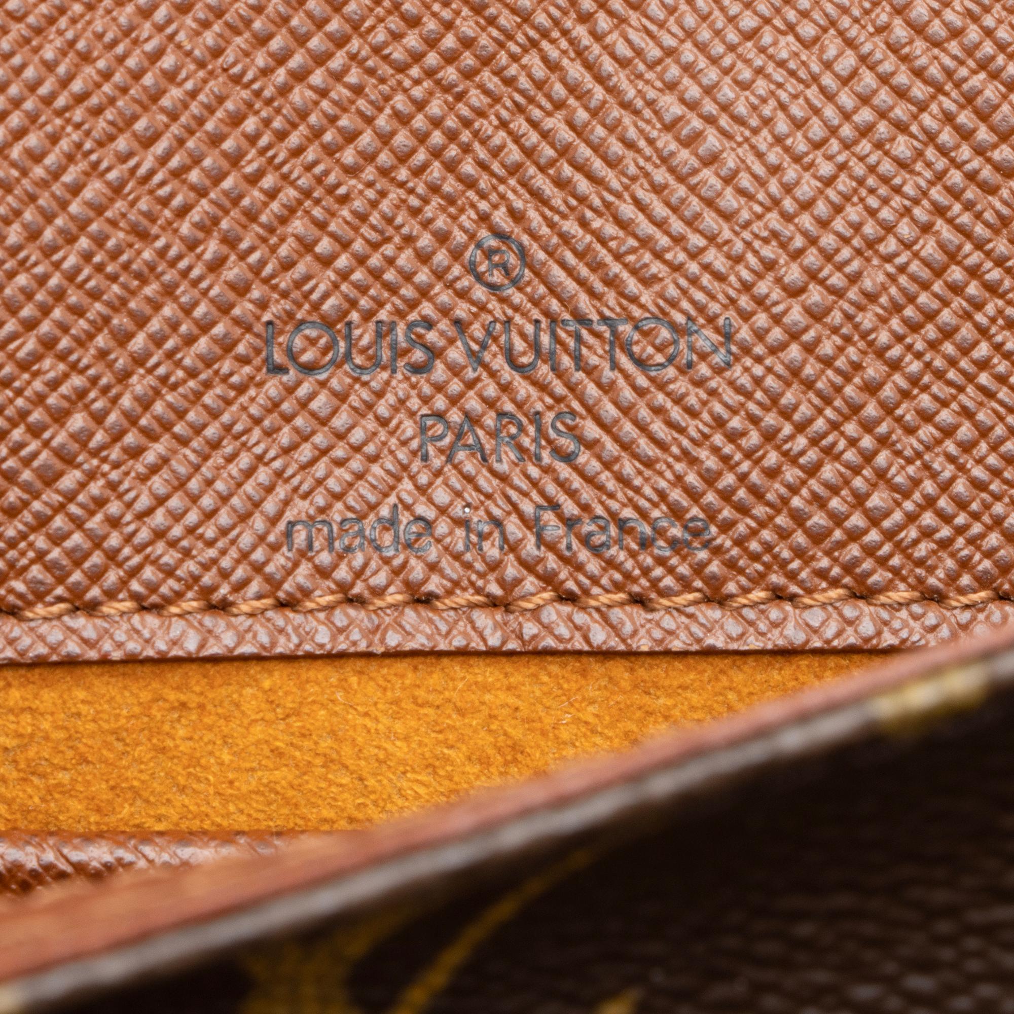 Louis Vuitton Vintage Monogram Canvas Musette Tango Shoulder Bag (SHF-23533) - Image 7