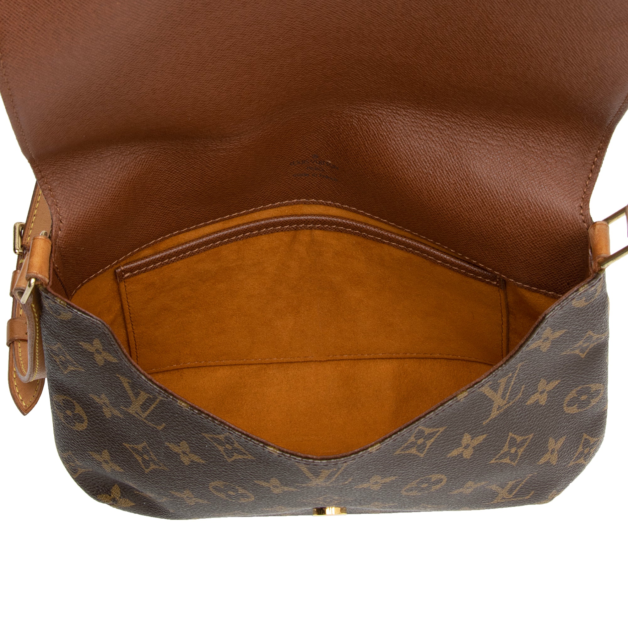 Louis Vuitton Vintage Monogram Canvas Musette Tango Shoulder Bag (SHF-vU796M) - Image 6