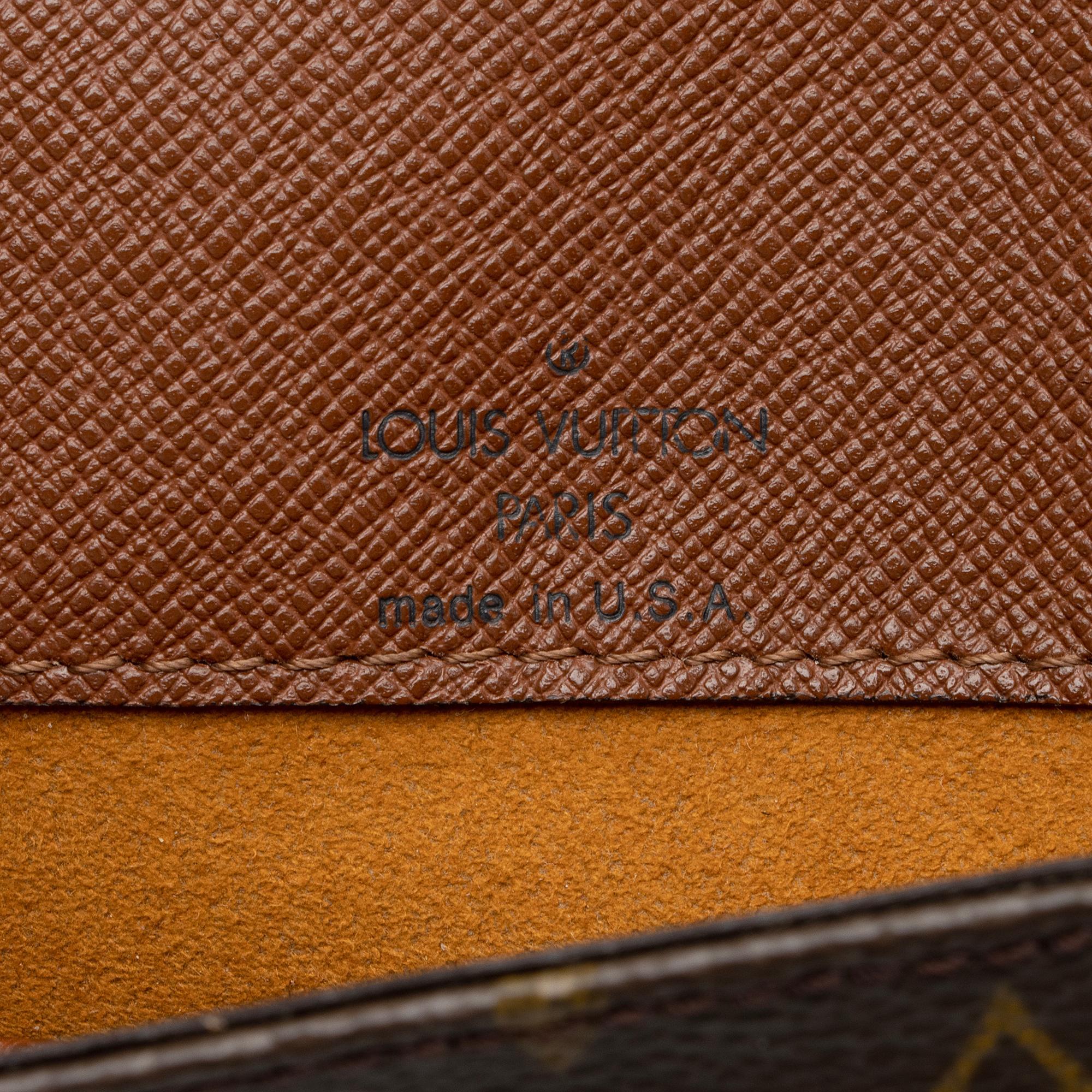 Louis Vuitton Vintage Monogram Canvas Musette Tango Shoulder Bag (SHF-xSc04e) - Image 7