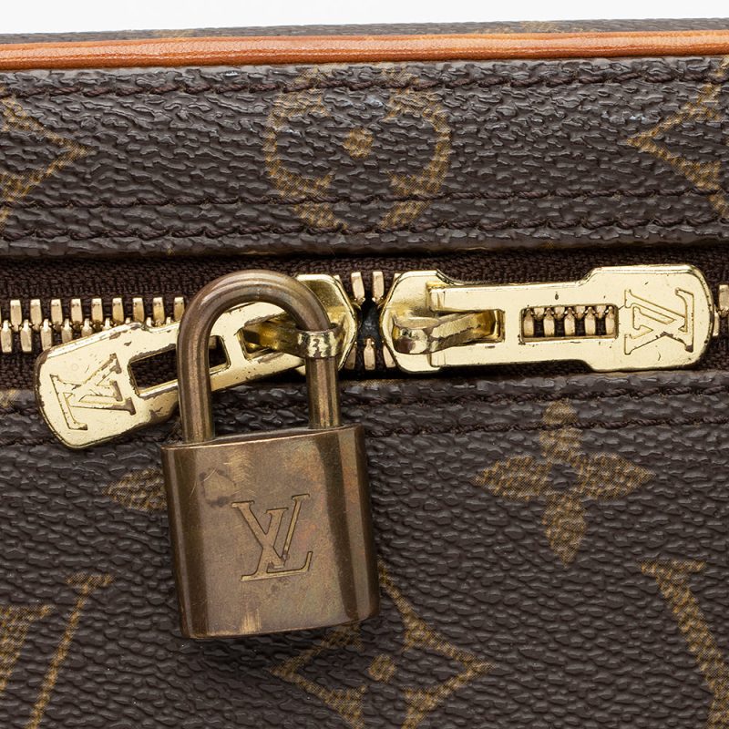 Louis Vuitton Vintage Monogram Canvas Nice Beauty Case (SHF-21409) - Image 9