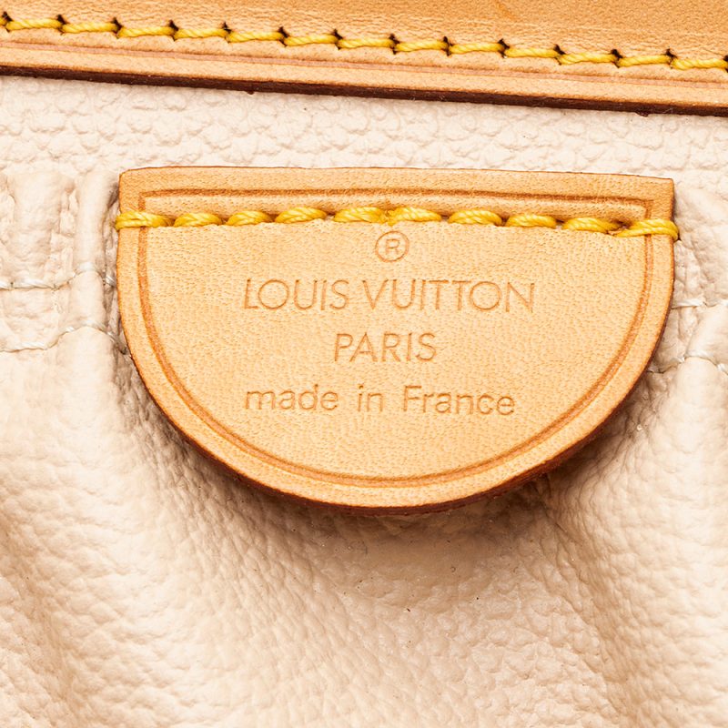 Louis Vuitton Vintage Monogram Canvas Nice Beauty Case (SHF-21409) - Image 8