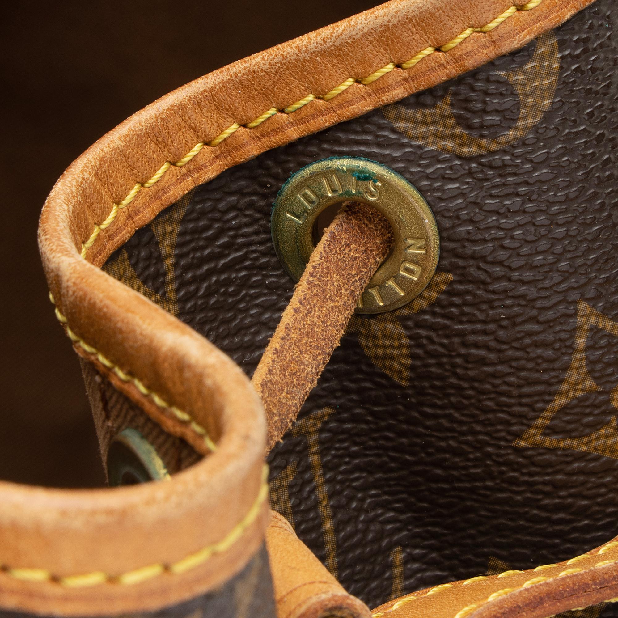 Louis Vuitton Vintage Monogram Canvas Noe Shoulder Bag (SHF-r4bng2) - Image 10