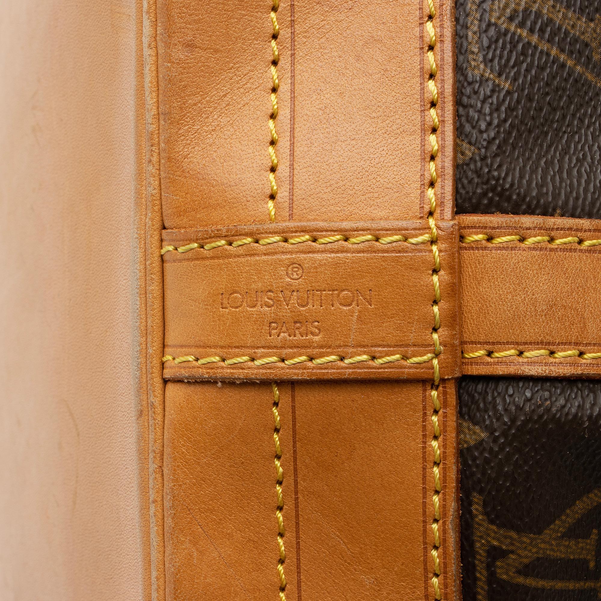Louis Vuitton Vintage Monogram Canvas Noe Shoulder Bag (SHF-r4bng2) - Image 7