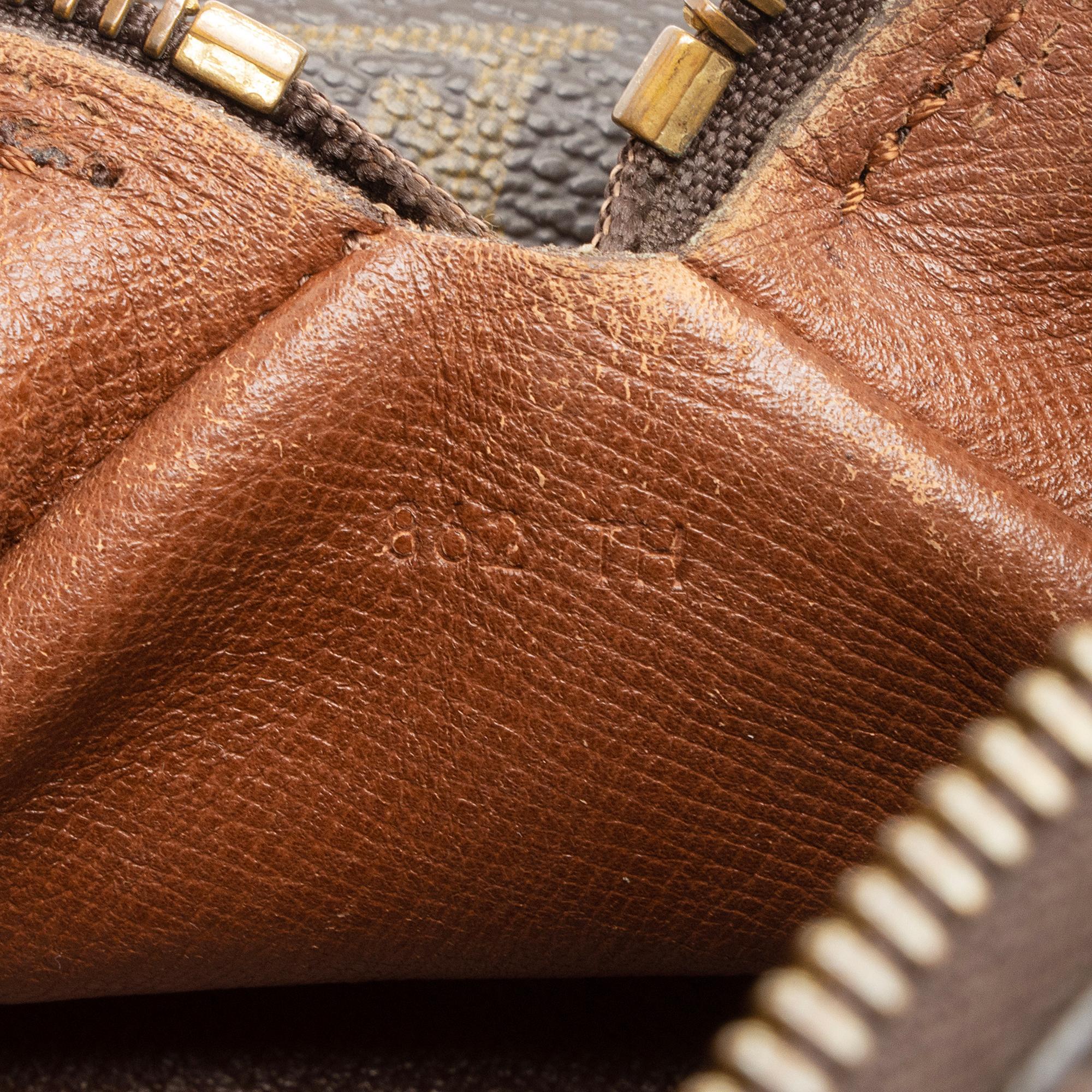 Louis Vuitton Vintage Monogram Canvas Papillon 26 Satchel - FINAL SALE (SHF-R3uOKz) - Image 5
