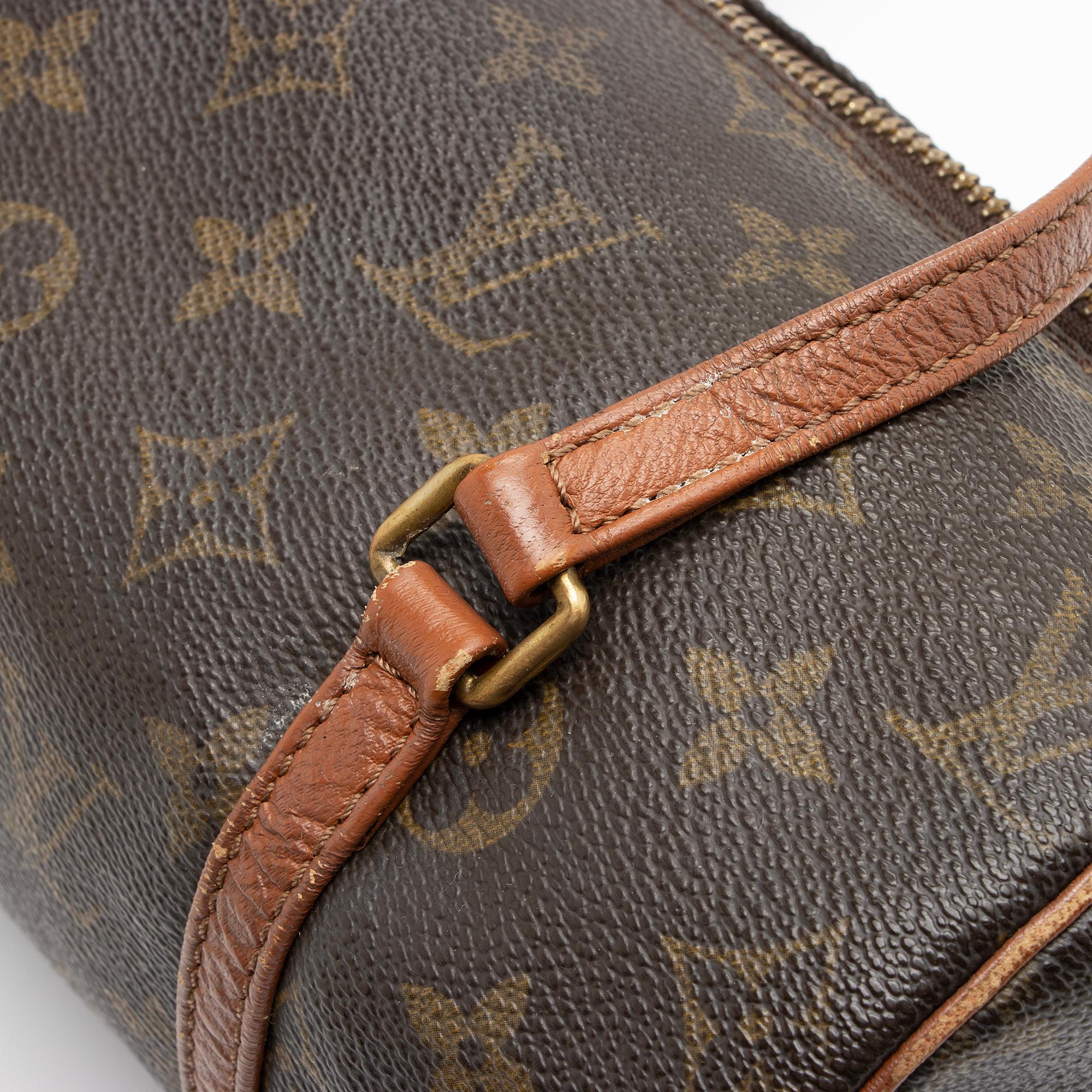 Louis Vuitton Vintage Monogram Canvas Papillon 26 Satchel - FINAL SALE (SHF-R3uOKz) - Image 15