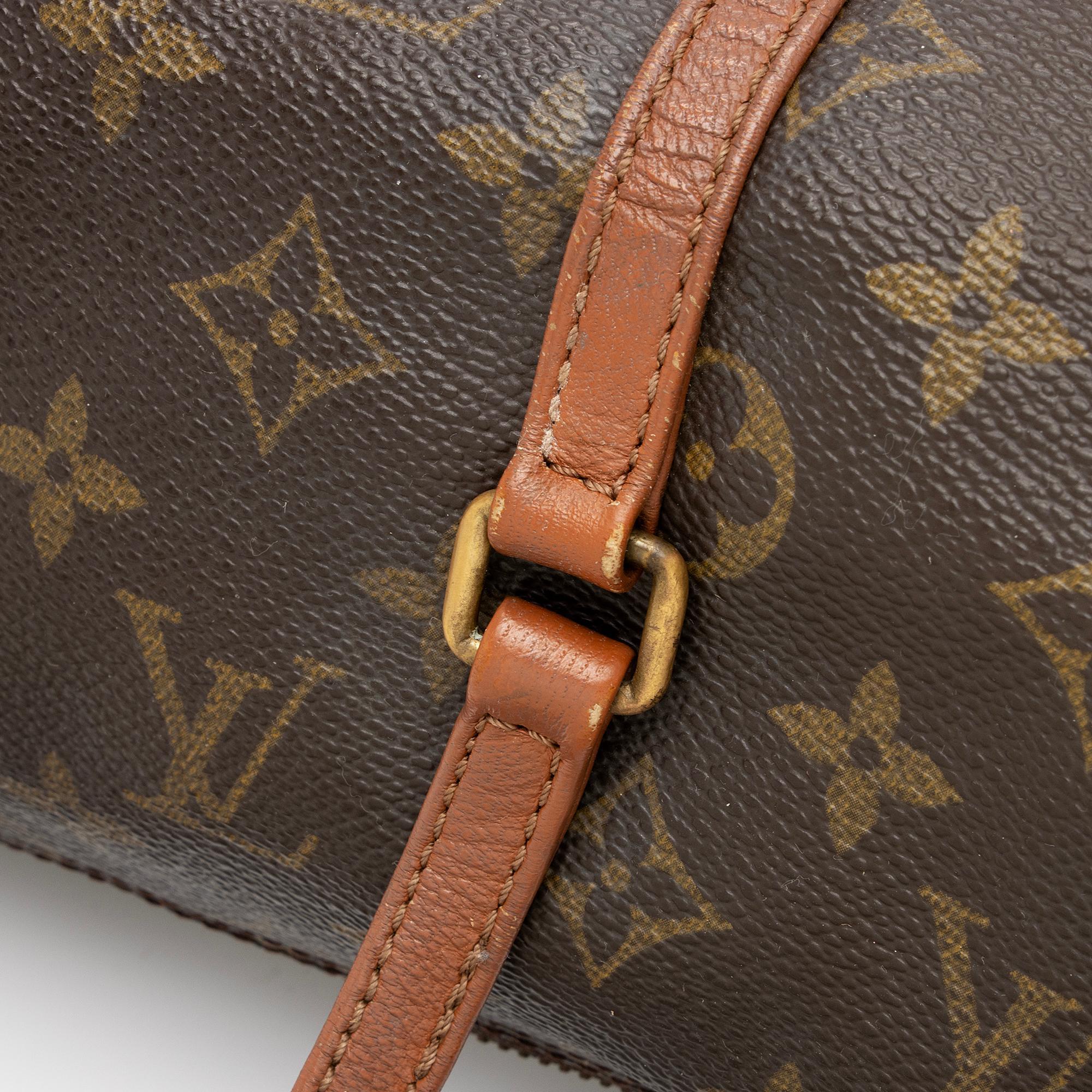 Louis Vuitton Vintage Monogram Canvas Papillon 26 Satchel - FINAL SALE (SHF-R3uOKz) - Image 16