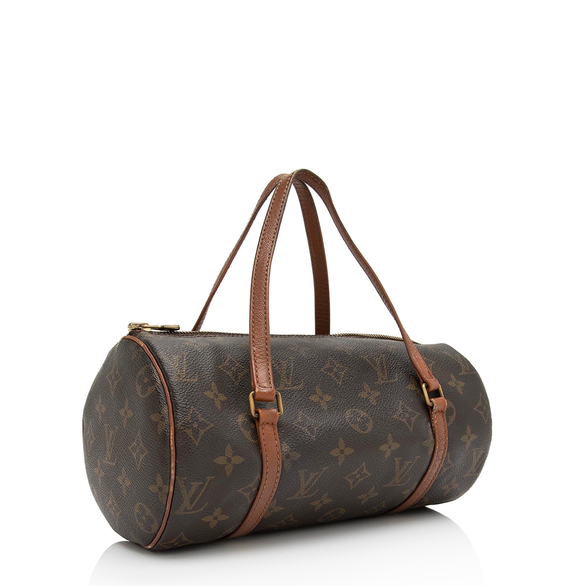 Louis Vuitton Vintage Monogram Canvas Papillon 26 Satchel - FINAL SALE (SHF-R3uOKz)