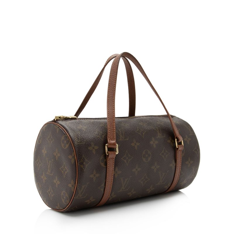 Louis Vuitton Vintage Monogram Canvas Papillon 26 Satchel (SHF-hYjtqU)
