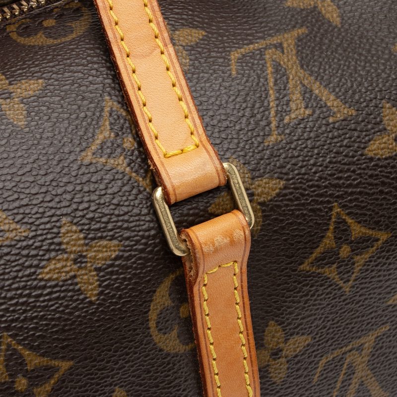 Louis Vuitton Vintage Monogram Canvas Papillon 26 Satchel (SHF-4MPCnf) - Image 13