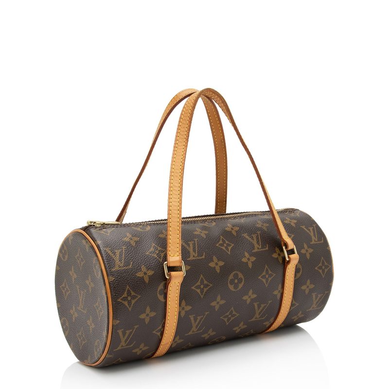 Louis Vuitton Vintage Monogram Canvas Papillon 26 Satchel (SHF-4MPCnf)