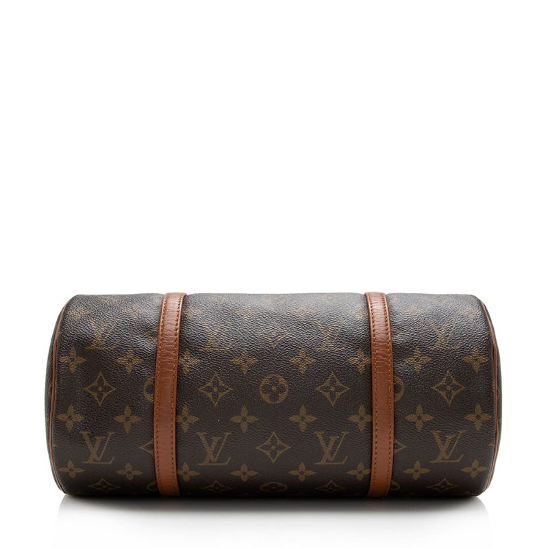 Louis Vuitton Vintage Monogram Canvas Papillon 30 Satchel (SHF-16151) - Image 3
