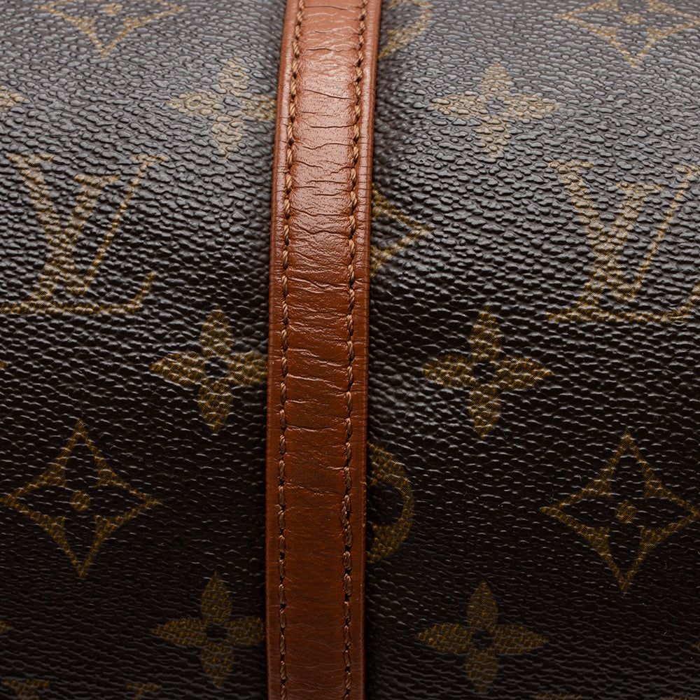 Louis Vuitton Vintage Monogram Canvas Papillon 30 Satchel (SHF-16151) - Image 9
