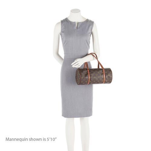 Louis Vuitton Vintage Monogram Canvas Papillon 30 Satchel (SHF-16151) - Image 4