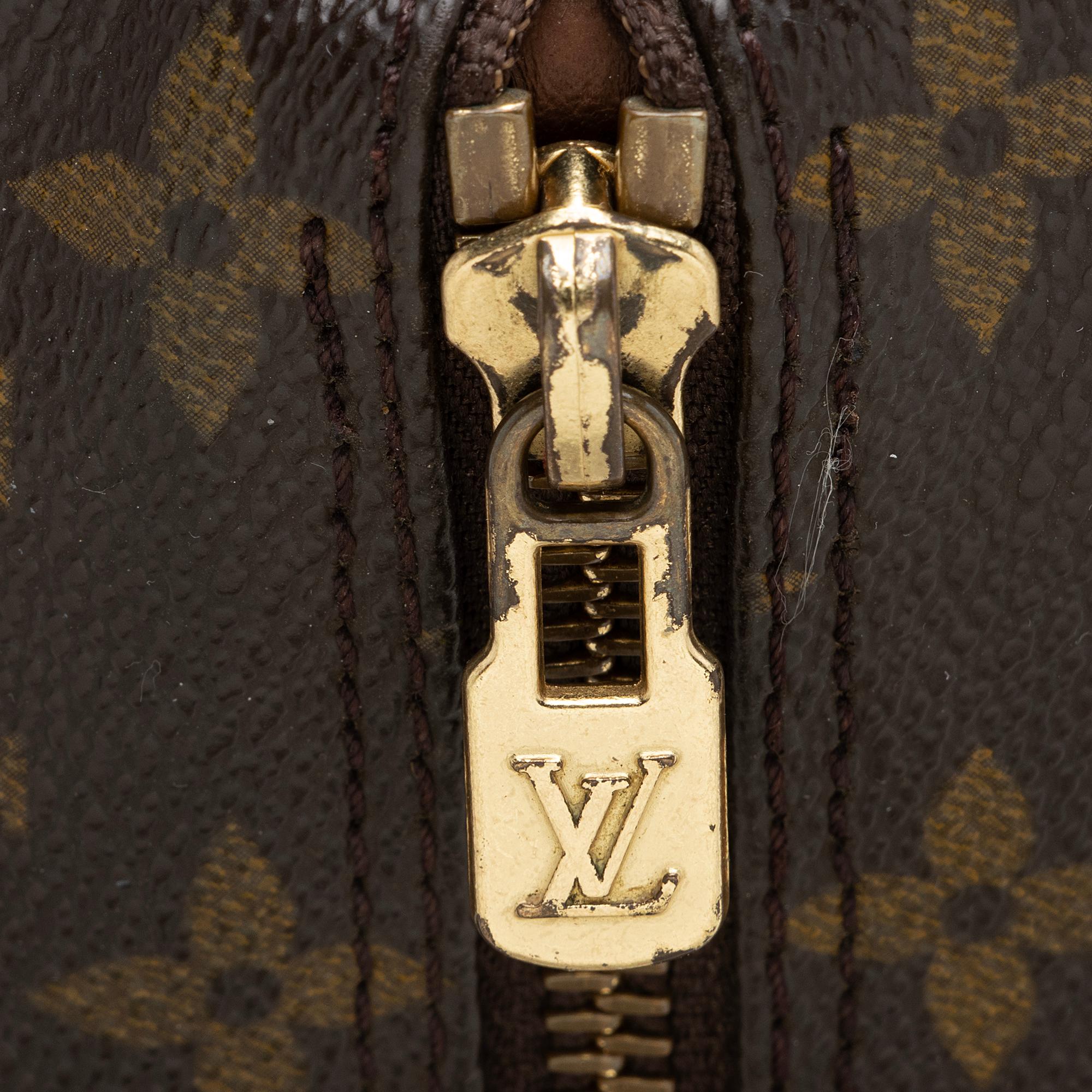 Louis Vuitton Vintage Monogram Canvas Papillon 30 Satchel (SHF-22747) - Image 8