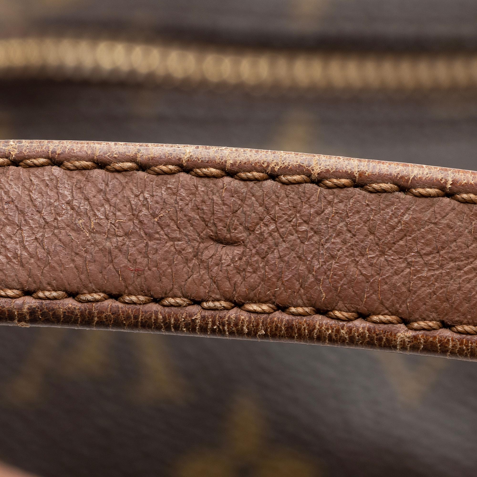 Louis Vuitton Vintage Monogram Canvas Papillon 30 Satchel (SHF-22747) - Image 13