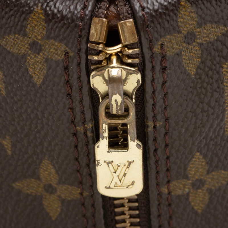 Louis Vuitton Vintage Monogram Canvas Papillon 30 Satchel (SHF-22751) - Image 8