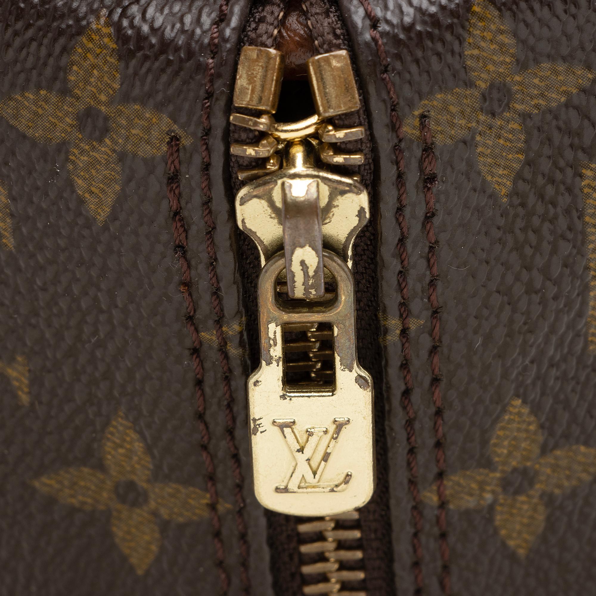Louis Vuitton Vintage Monogram Canvas Papillon 30 Satchel (SHF-22751) - Image 8