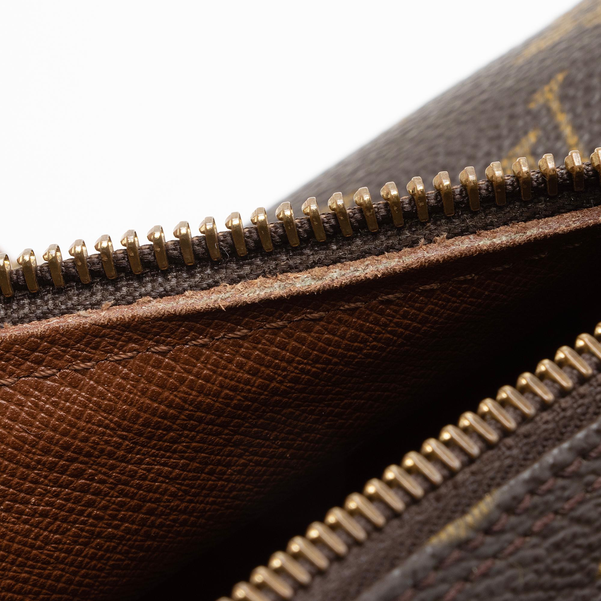 Louis Vuitton Vintage Monogram Canvas Papillon 30 Satchel (SHF-22751) - Image 11
