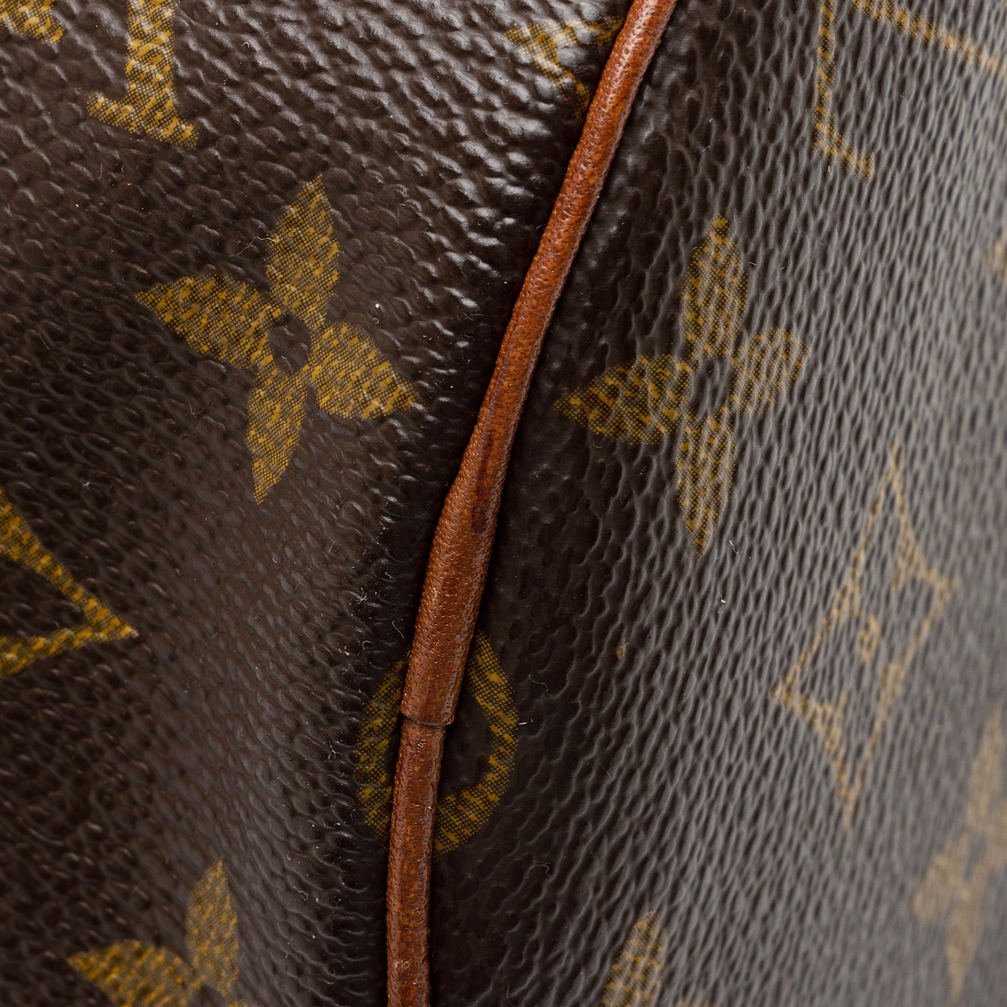 Louis Vuitton Vintage Monogram Canvas Papillon 30 Satchel (SHF-22751) - Image 12