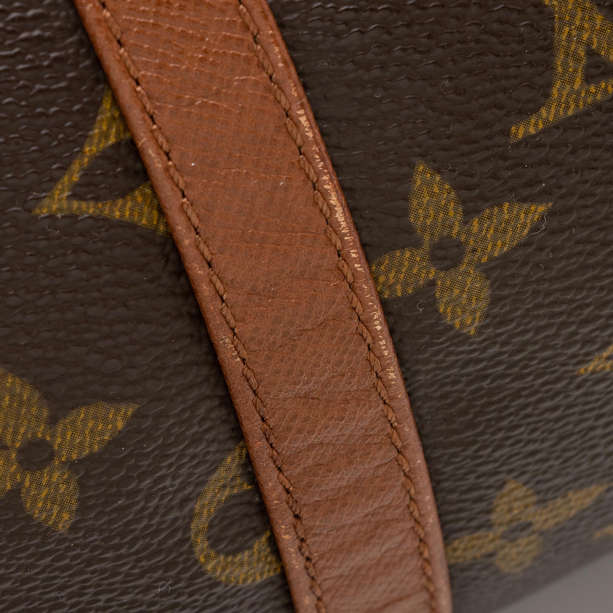 Louis Vuitton Vintage Monogram Canvas Papillon 30 Satchel (SHF-22751) - Image 14