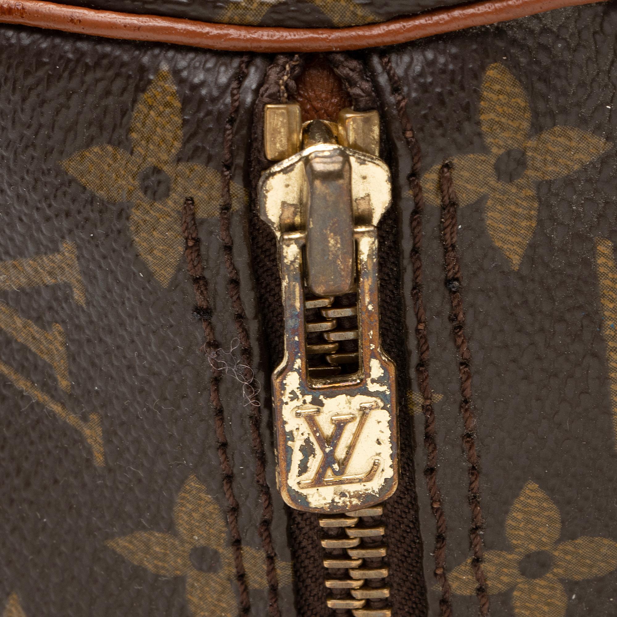 Louis Vuitton Vintage Monogram Canvas Papillon 30 Satchel (SHF-WkMAHy) - Image 8