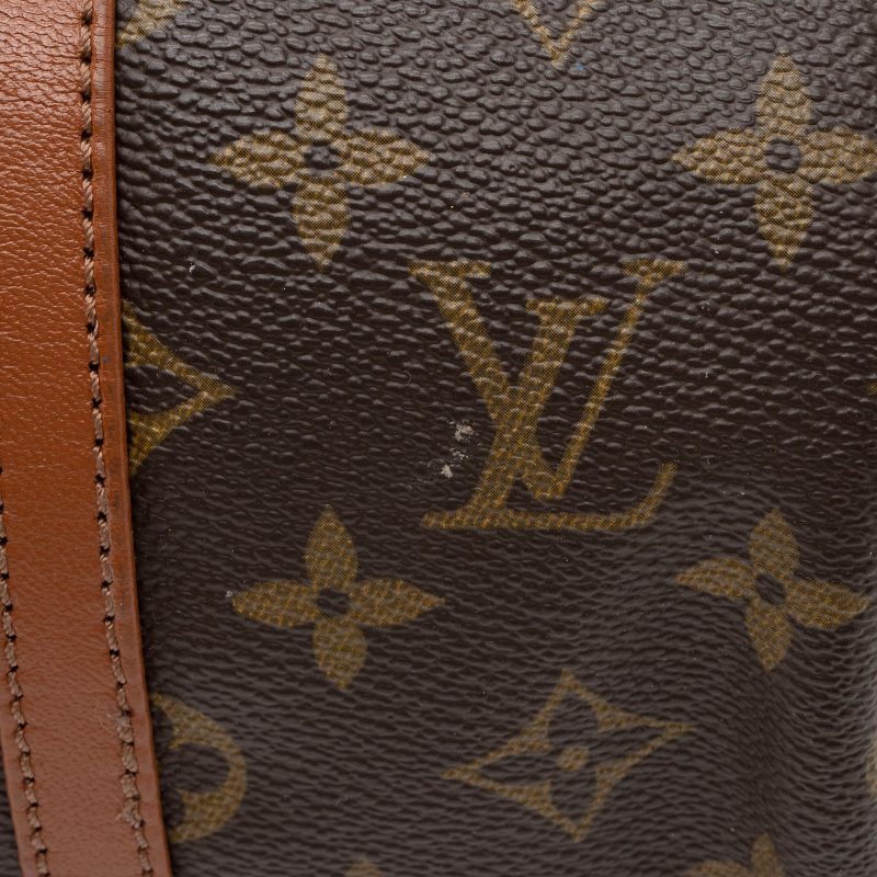 Louis Vuitton Vintage Monogram Canvas Papillon 30 Satchel (SHF-WkMAHy) - Image 11