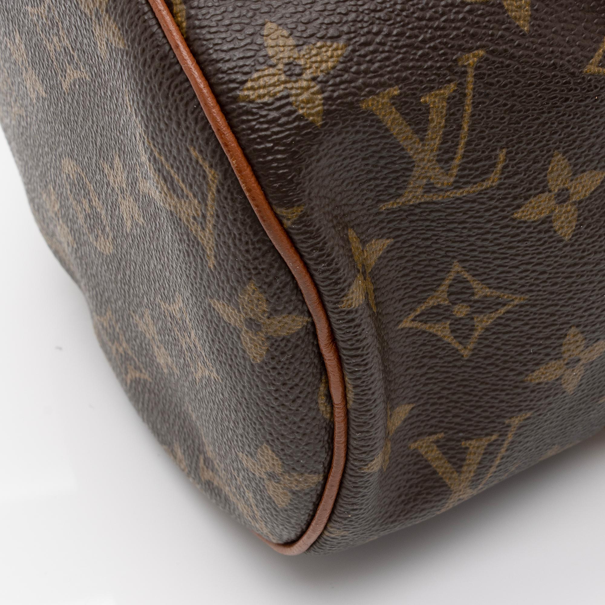 Louis Vuitton Vintage Monogram Canvas Papillon 30 Satchel (SHF-WkMAHy) - Image 12